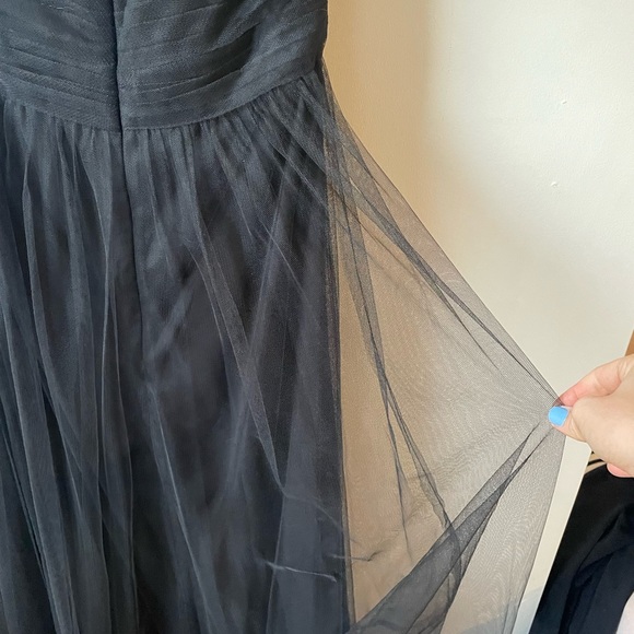 Bill Levkoff NWT Mesh Tool Halter Black Ball Gown Women’s 12 - Picture 6 of 7